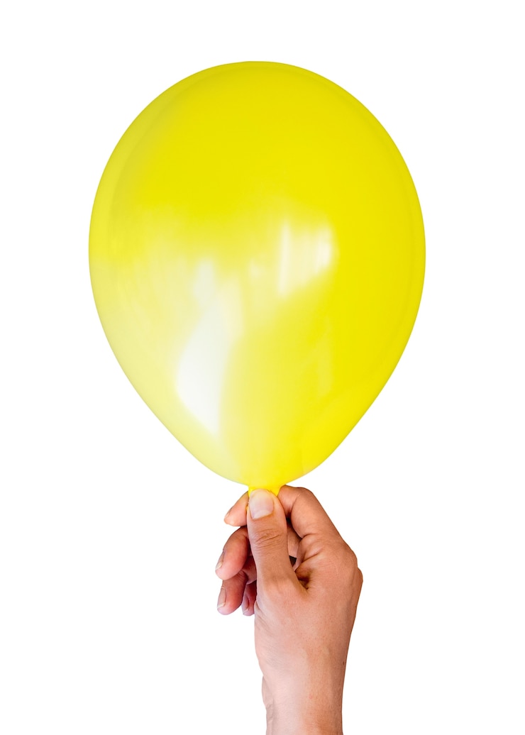 PSD Gratis balon terisolasi