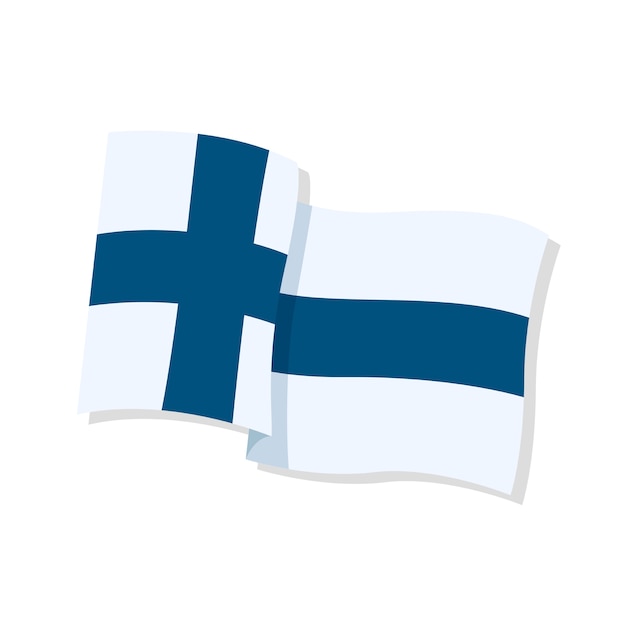 Bandera finlandesa