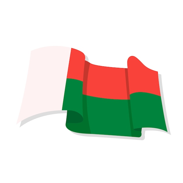 bandera de madagascar