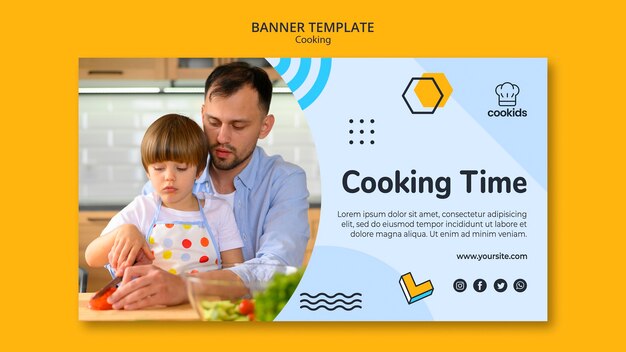 Banner de cocina en casa
