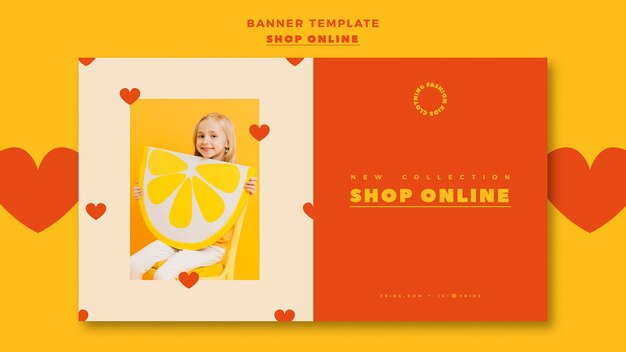 Banner para compras en línea
