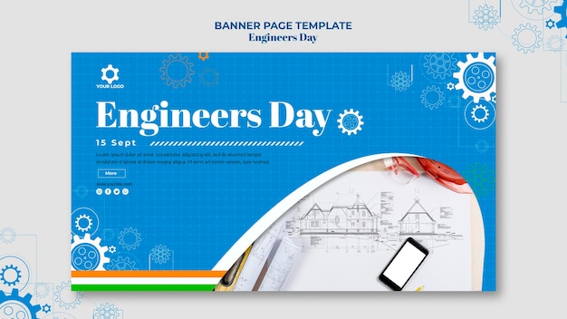 Banner del día de los ingenieros