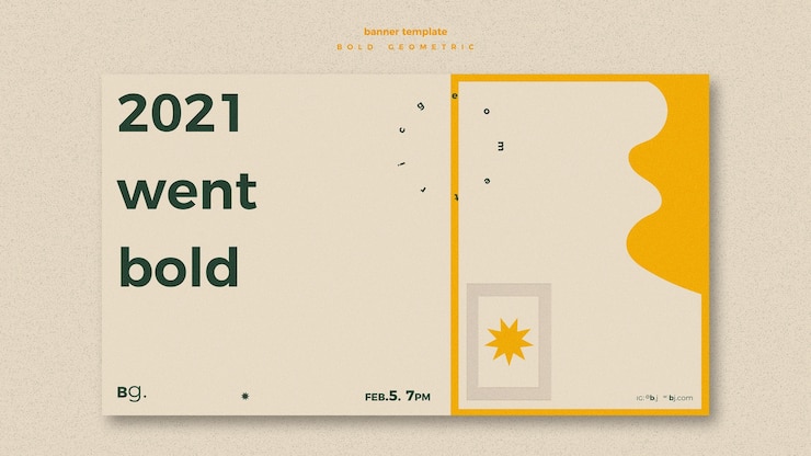 PSD Gratis banner exposition event ad template