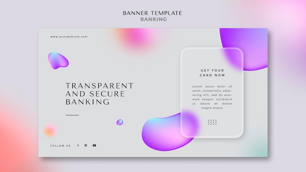 Banner horizontal para banca transparente y segura