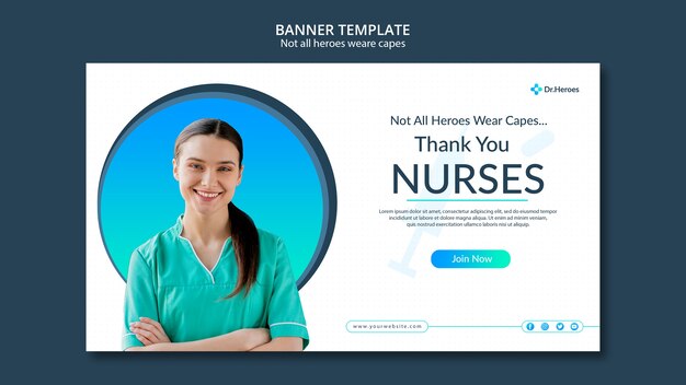 Banner no todos los héroes llevan capas de diseño
