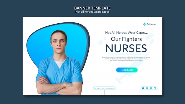 Banner non tutti gli eroi indossano il tema dei mantelli