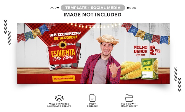 Banner social media St John's Heat per Festa Junina