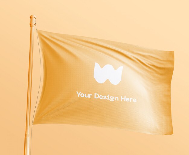 Banner vlag mockup