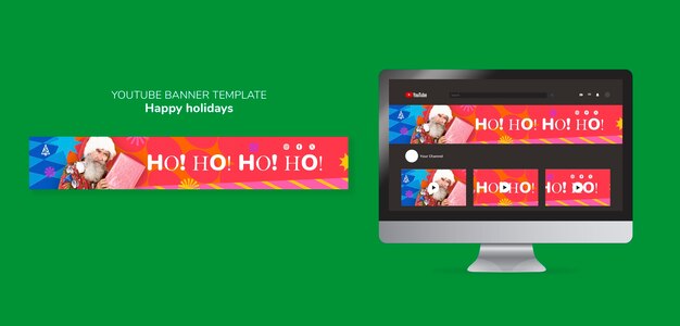 banner de youtube felices fiestas
