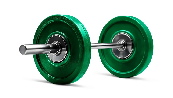 PSD gratuito barbell para el entrenamiento aislado