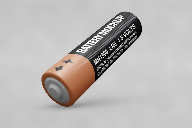 Batterij mockup