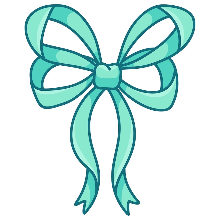 PSD gratuito beautiful colored bow