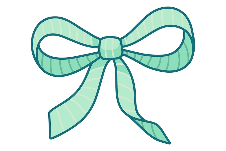 PSD gratuito beautiful colored bow