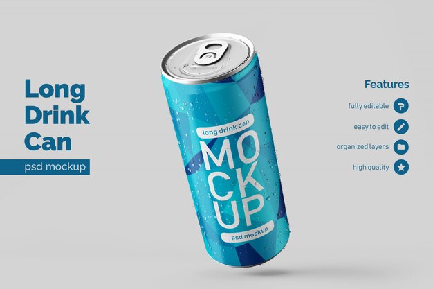 Download Mockup de latas de aluminio o paquete de cerveza | Archivo PSD Premium