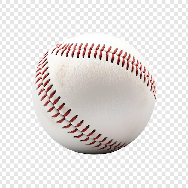Béisbol aislado en un fondo transparente