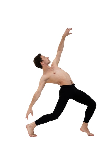 Bella ballerina che fa coreografia