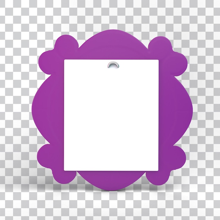 PSD Gratis bingkai foto