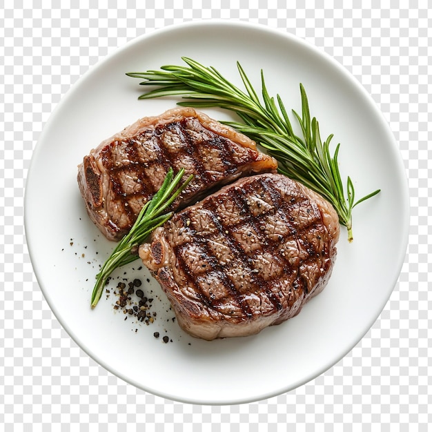 bistec a la parrilla con romero