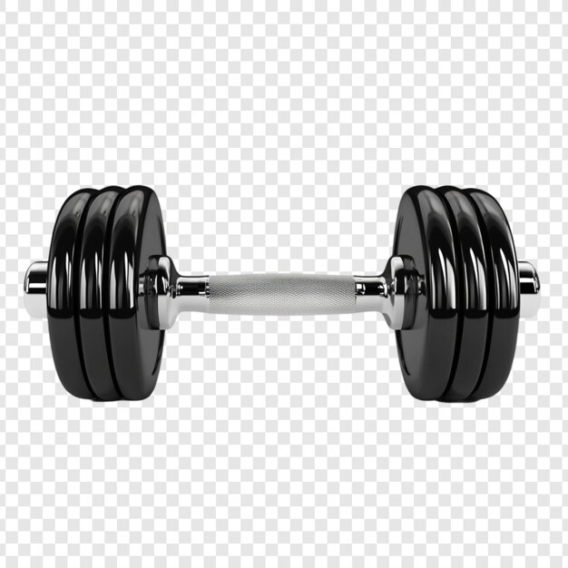 Black Dumbbell Fitness Entrenamiento de fuerza Ejercicio de gimnasio Levantamiento de pesas Poderoso Culturismo fuerte