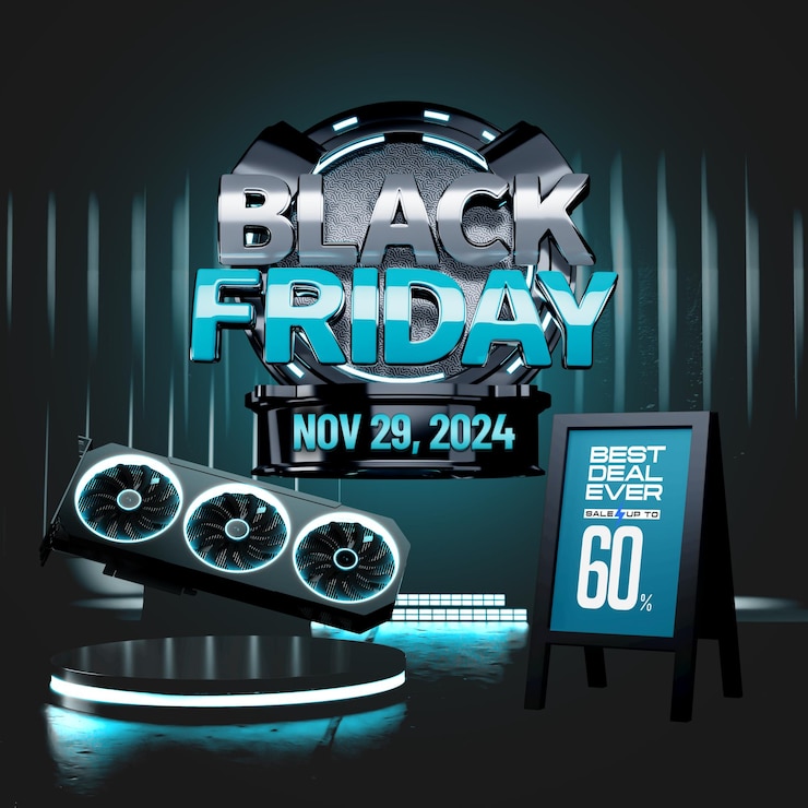 PSD gratuito black friday best deal modello di progettazione di post sui social media