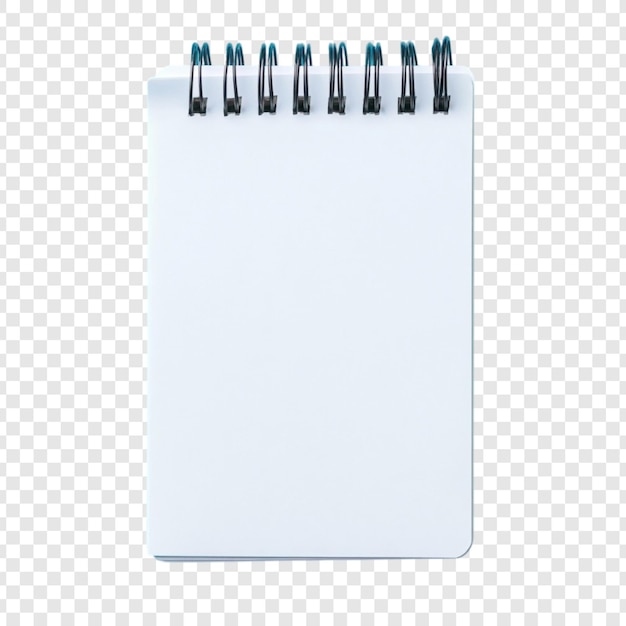 Blank Spiral Notebook klaar voor aantekeningen en ideeën