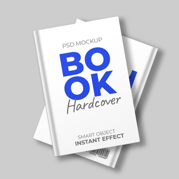 Boek hardcover mockup