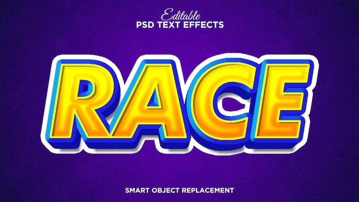 PSD Gratis bold cartoon editable text effect