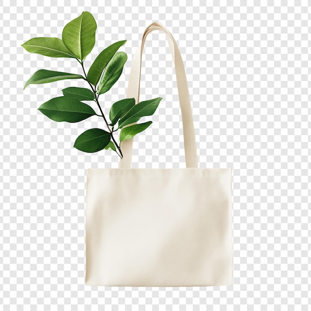 Bolsa de Tote ecológica con vegetación