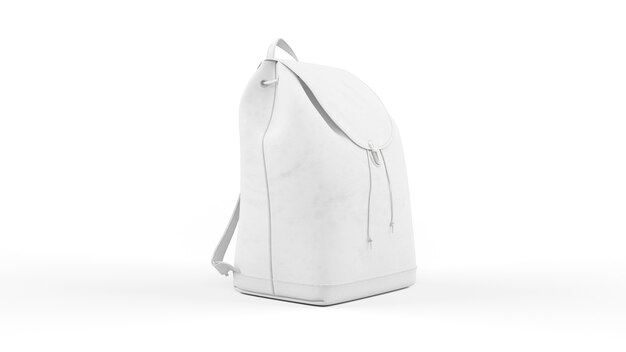 Bolso o mochila blanca para mujer