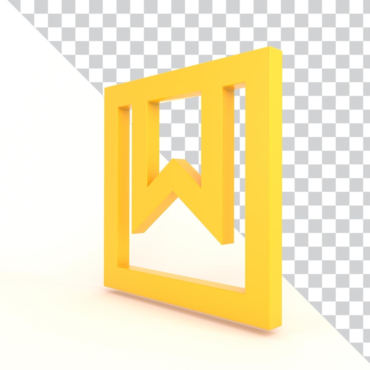 PSD Gratis bookmark left side