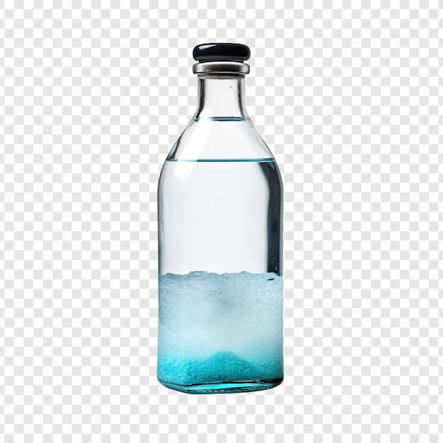 PSD gratuito botella de blanqueador aislada sobre un fondo transparente