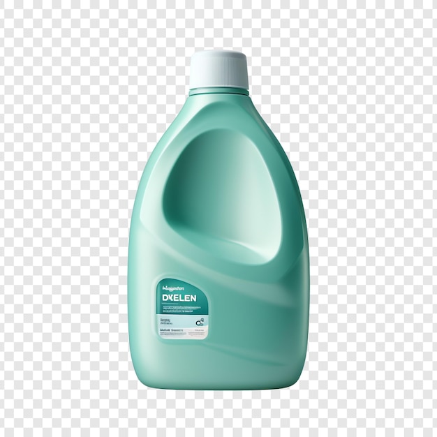 PSD gratuito botella de detergente para ropa aislada sobre fondo transparente