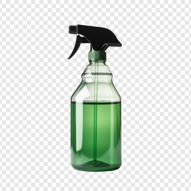 PSD gratuito botella de spray de pesticida aislada sobre fondo transparente