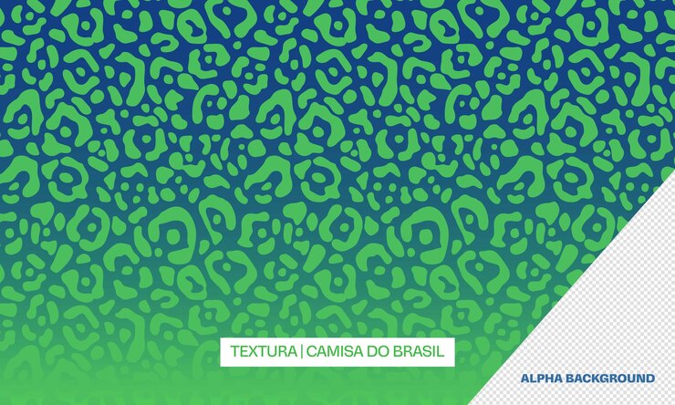 PSD Gratis brazil green and blue realistic texture