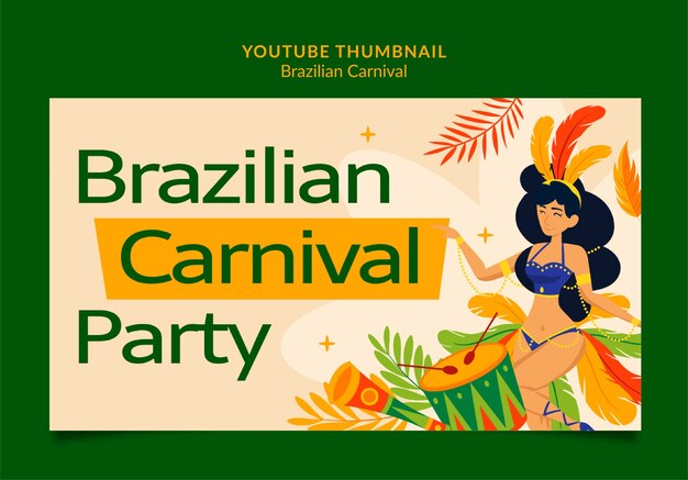 Braziliaanse carnavalsviering youtube miniatuur