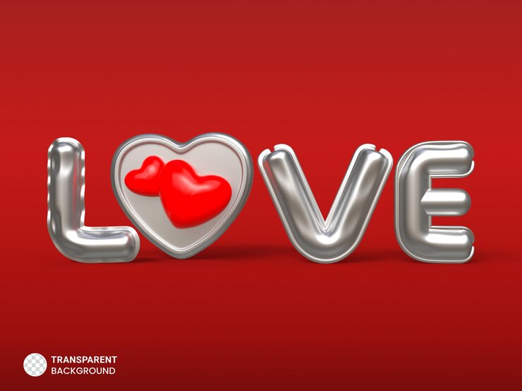 PSD gratuito buon san valentino bellissimo sfondo rosso con i cuori
