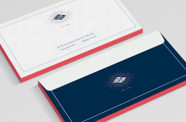 Gratis PSD business envelop opschudden