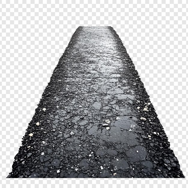 El camino de asfalto Un viaje por delante