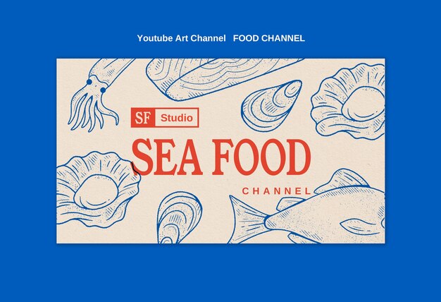 Canal de comida arte del canal de youtube