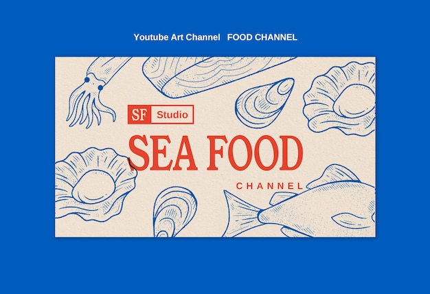 Canal de comida arte del canal de youtube