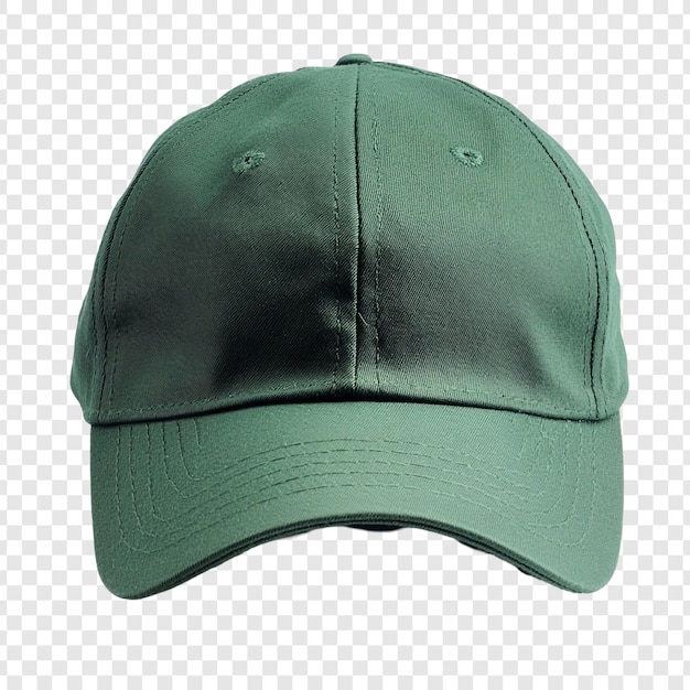 Capucha de béisbol verde Un diseño clásico de tocado