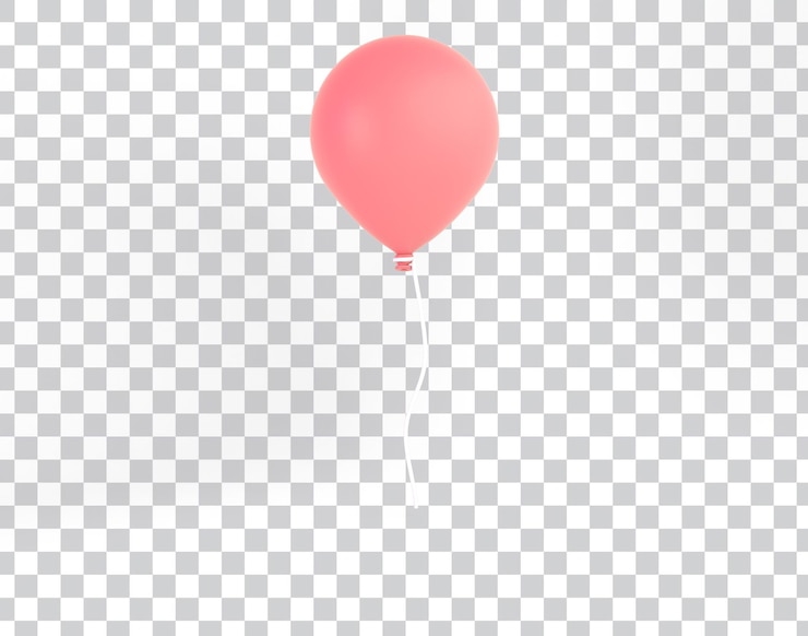 Gratis PSD cartoon ballon