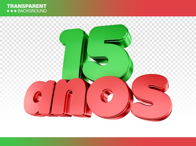 PSD gratuito celebración de la apertura del número 3d aniversario de la compañía felicitaciones números de edad render