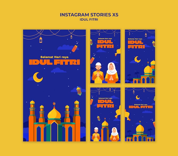 Celebrazione dell'Eid al fitr su Instagram