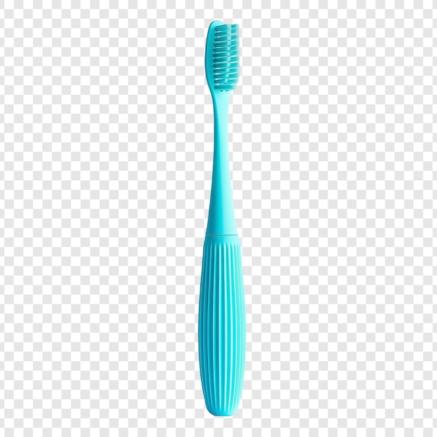 Un cepillo de dientes acuatónico de primer plano