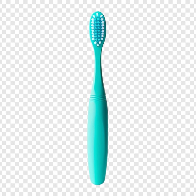 El cepillo de dientes de color azul azul es esencial para la higiene bucal