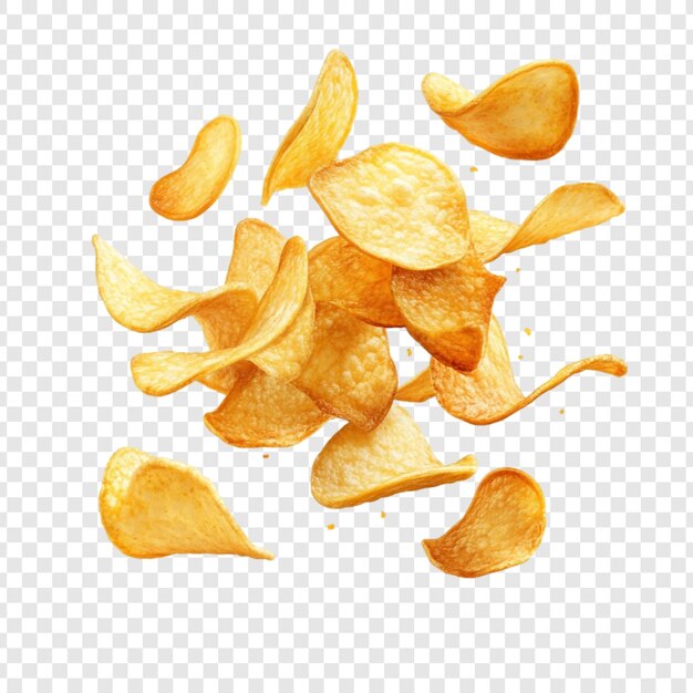 Chip di patate croccanti un delizioso spuntino