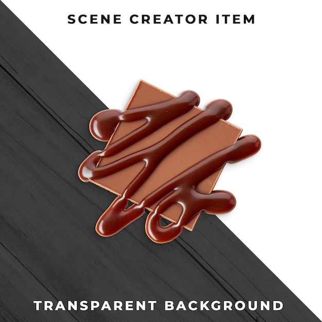 Gratis PSD chocolade transparante psd