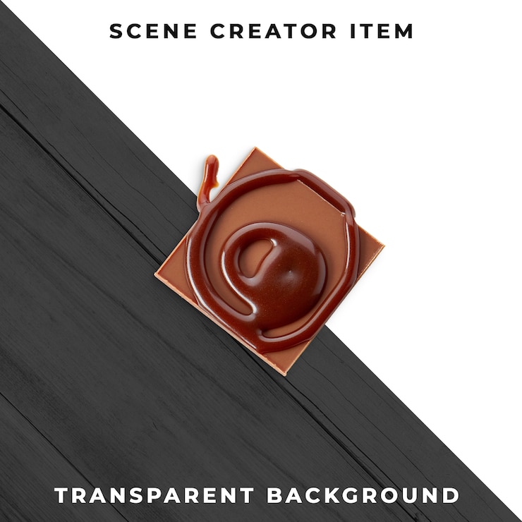 Gratis PSD chocolade transparante psd