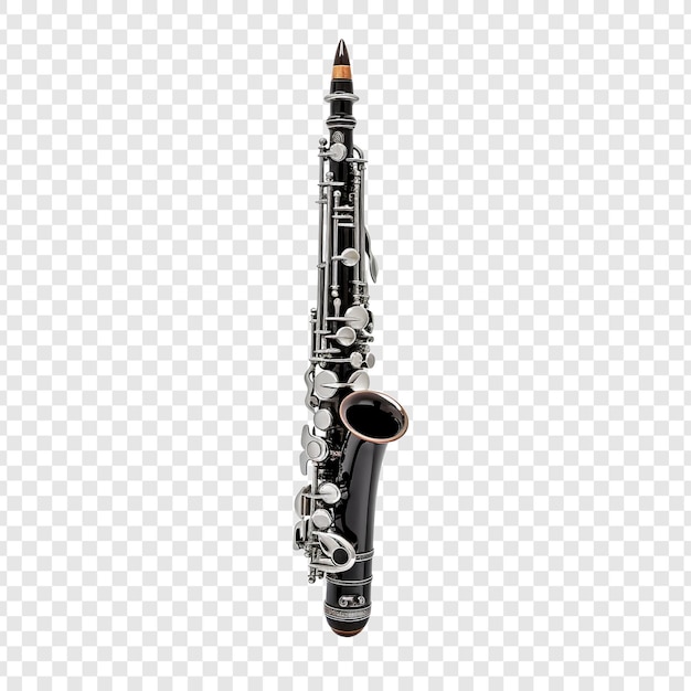 PSD gratuito clarinete aislado sobre fondo transparente